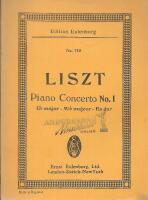 Piano Concerto No. 1, Eb major [Edition Eulenburg No. 710]