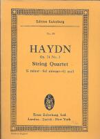 String Quartet, G minor, Op. 74, No. 3 [Edition Eulenburg No. 58]