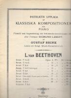 Sonat C moll (Path&eacute;tique), Opus 13, No. 2