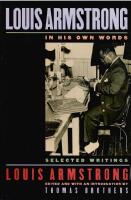 Louis Armstrong : In his own words - selected writings