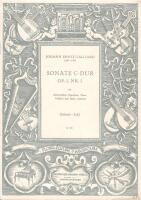 Sonate C-dur, Op. 1, Nr. 1 f&uuml;r Altblockfl&ouml;te und Basso continuo