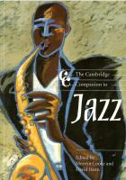 The Cambridge Companion to Jazz