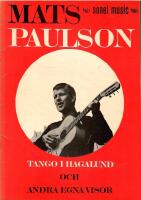 Tango i Hagalund och andra egna visor