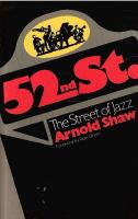 52nd Street : The Street of Jazz