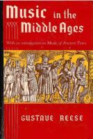 Music in the Middle Ages