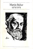 Martin Buber 1878/1978