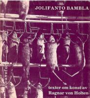 Jolifanto bambla : texter om konst