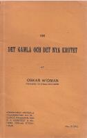 Om det gamla och det nya krutet [F&ouml;reningen Heimdals folkskrifter, N:r 62]