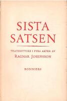 Sista satsen : teaterstycke i fyra akter 