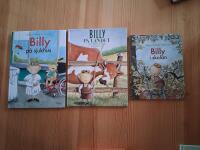 1) Billy p&aring; landet 2) Billy p&aring; sjukhus 3) Billy i skolan