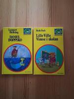 Daniel Doppsko och Lille Ville Vimse i skolan