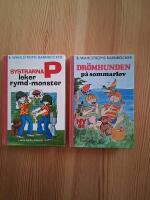 1) Systrarna P leker rymd-monster och 2) Dr&ouml;mhunden p&aring; sommarlov