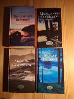 1) Mord i Dalarna, 2) Brottsplats Br&aring;viken, 3) Mord p&aring; V&auml;stkusten, 4) Mordplats Klar&auml;lven