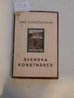 Svenska konstn&auml;rer Prins Eugen