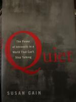 Quiet : the power of introverts in a world that can't stop talking