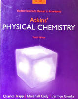 Student Solutions Manual for Physical Chemistry