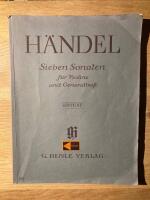 Sieben Sonaten fyr Violine und Generalbas