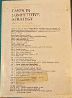 Cases in competitive strategy