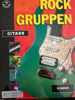 Rockgruppen gitarr