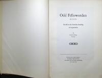 Odd Felloworden. &Ouml;versikt av dess historiska utveckling och organisation