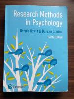 Research methods in psychology