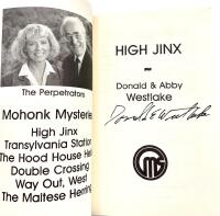 High Jinx - Introduction by Martin Cruz Smith. Signerad av Donald E. Westlake
