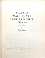 Sk&aring;nska m&aring;lningar i sk&aring;nska museer efeter 1800
