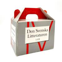 Den svenska litteraturen Del I-VII - Komplett utg&aring;va i presentkartong