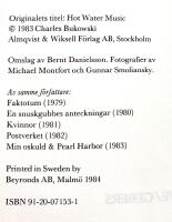 Badkarsmusik - &Ouml;vers&auml;ttning av Einar Heckscher