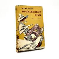 Huckleberry Finn - Illustrationer Eric Palmquist. &Ouml;vers&auml;ttning av Gustav Sandgren