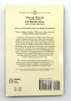 De profundis and other writings