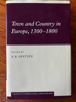 Town and Country in Europe, 1300&ndash;1800