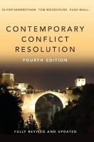 Contemporary Conflict Resolution, 4th Edition