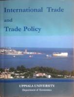 International trade and trade policy