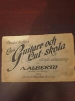 Liten guitarr och lut skola