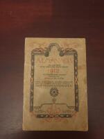 ALMANACK 1912