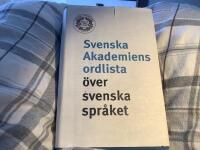 Svenska akademiens ordlista &ouml;ver svenska spr&aring;ket.