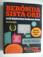 Ber&ouml;mda sista ord : och historien bakom dem