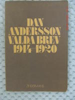 Dan Andersson valda brev 1914-1920