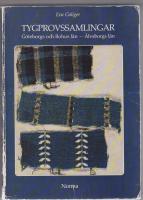 Tygprovssamlingar : register &ouml;ver k&auml;llmaterial i arkiv och museer
