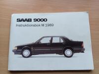 SAAB 9000 Instruktionsbok CD M 1989