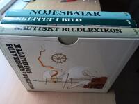 Wahlström & Widstrands Sjöbibliotek i tre band i hårdpappkassett