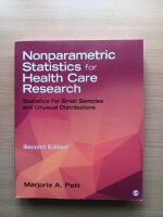 Nonparametric Statistics f&ouml;r Health Care Research 