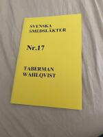 SVENSKA SMEDSL&Auml;KTER Nr.17 Taberman, Wahlqvist