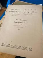 Schumann Kompositioner f&ouml;r piano