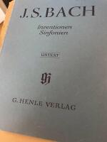 Inventionen / Sinfonien av J S Bach