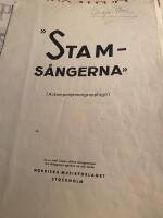 Stams&aring;ngerna (ackompanjemangsupplaga)