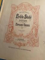 Lyriska stycken Edvard Grieg opus 43