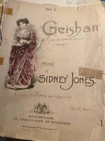 Geishan Operett f&ouml;r piano