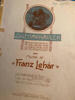 Zigenark&auml;rlek - Romantisk operett i tre bilder